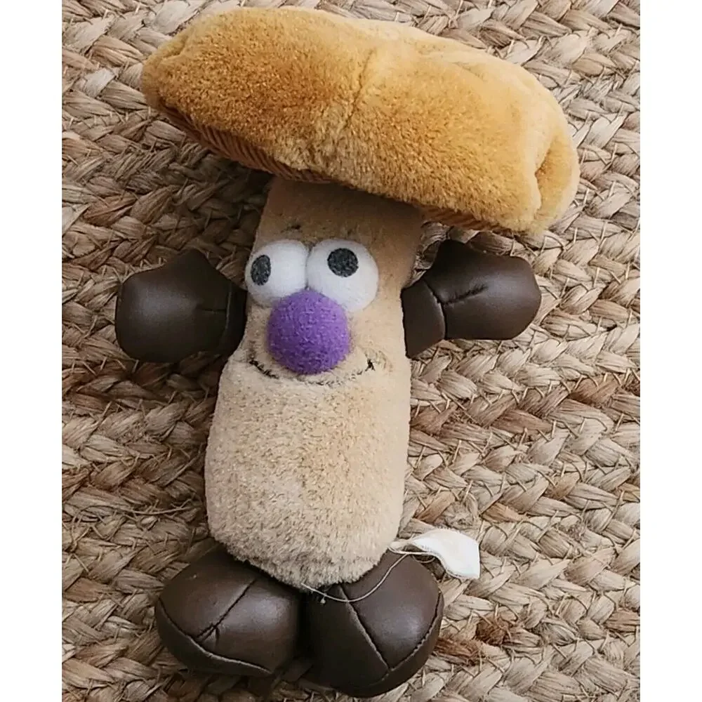 ToyBox Creations Plush Moy Mushroom Vegetable Friends Stuffed Vintage 90s